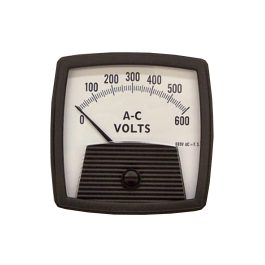 Voltmeter, 0-600V AC